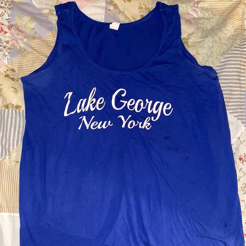 Blue Lake George Tank💙